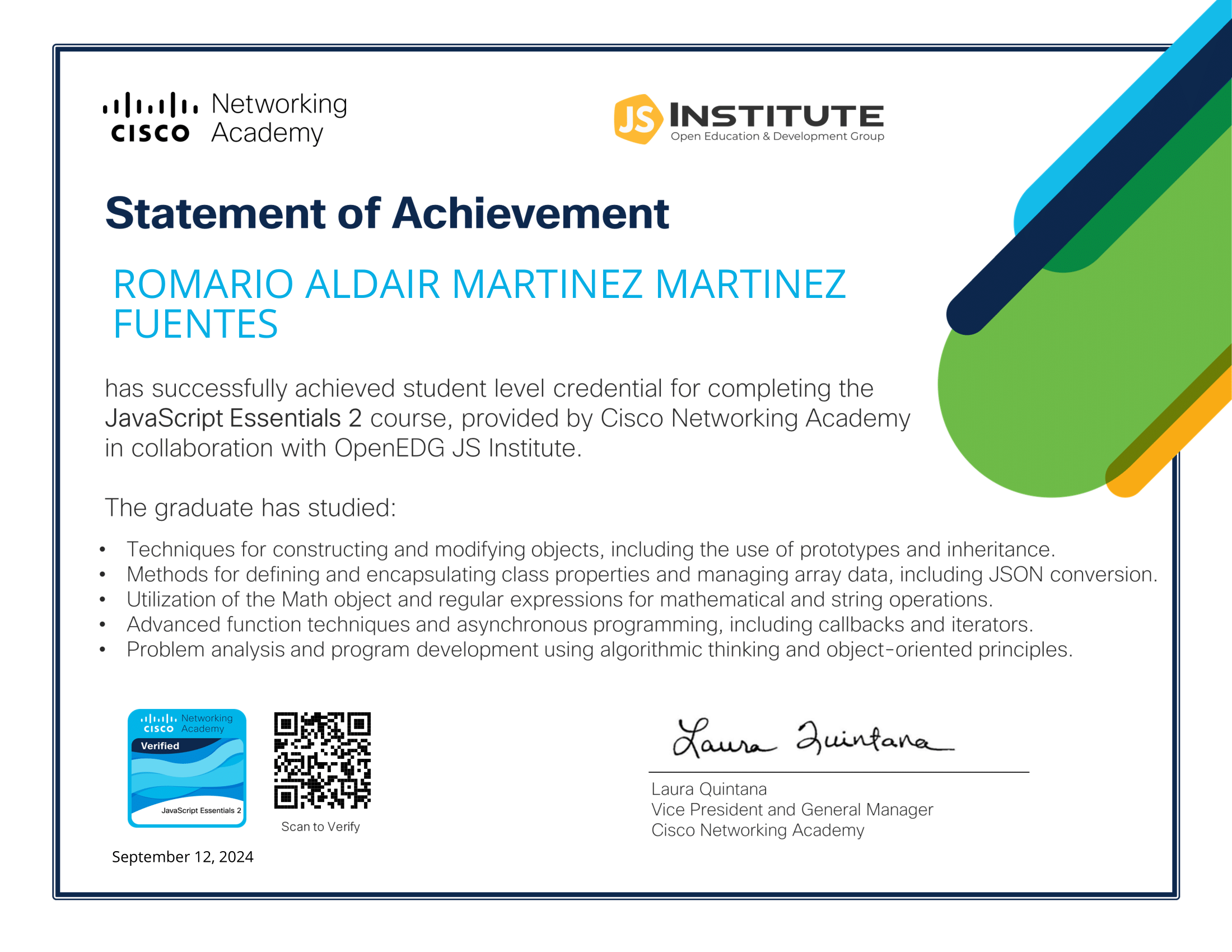 Certificado 2